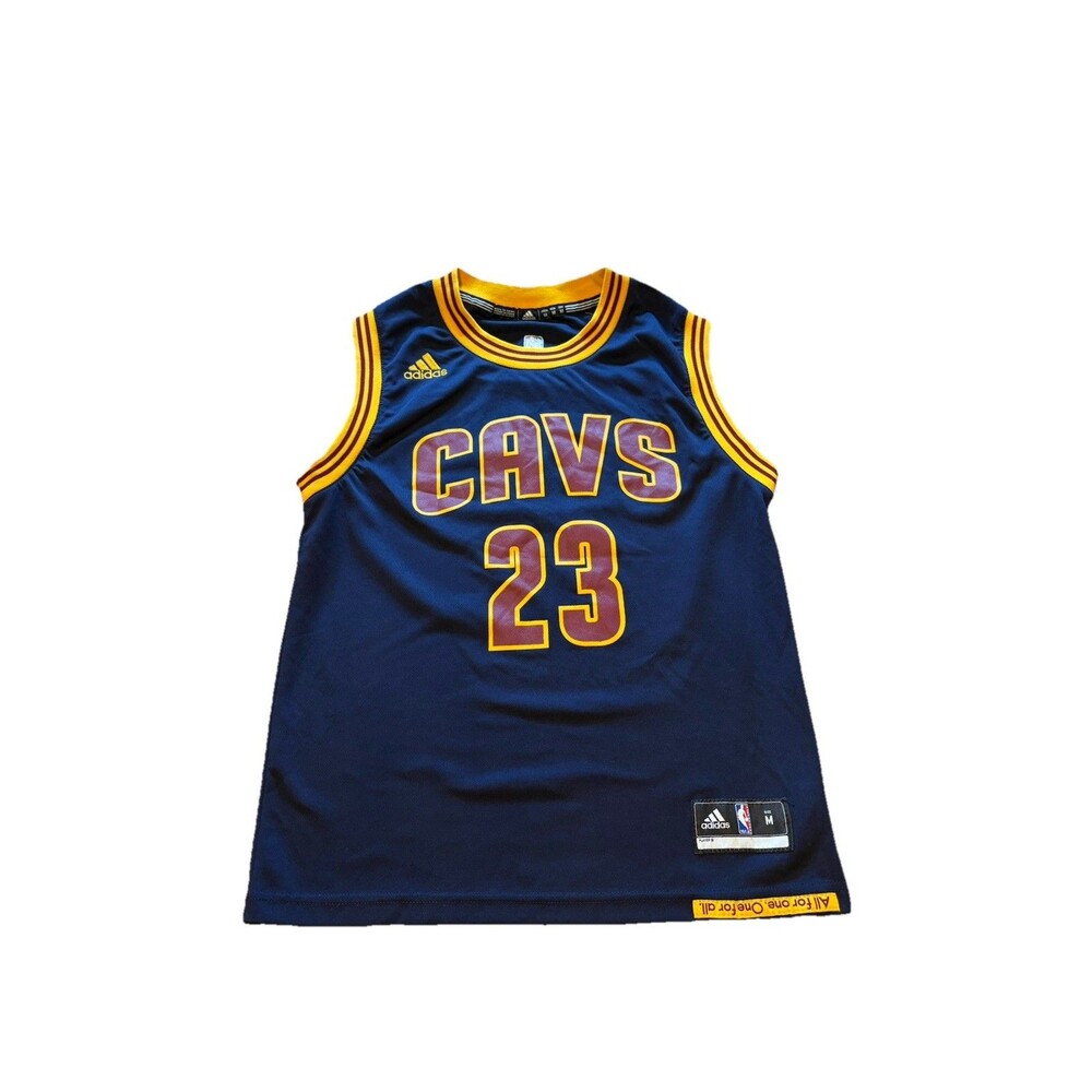 Adidas Cleveland Cavaliers Cavs Lebron JAMES #23 Kids Jersey NBA Boy Youth Sz M